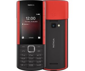 Telefono movil nokia 5710 xpress negro - rojo 2.4pulgadas -  128mb rom -  48mb ram -  0.3mpx -  4g