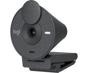 Webcam logitech brio 300 grafito full hd -  usb tipo c