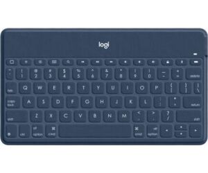 Teclado logitech keys to go wireless inalambrico para iphone ipad y apple tv azul