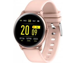 Reloj smartwatch maxcom fw32 neon pink gold 0.96pulgadas