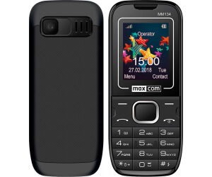 Telefono movil maxcom mm134 black -  1.77pulgadas -  vga -  2g