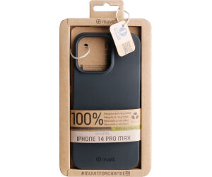 Funda muvit recycletek para apple iphone 14 pro max negra