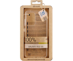 Funda muvit recycletek para samsung galaxy a52s 5g - a52 5g - a52 transparente