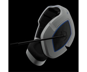 Gioteck-auriculares Estereo Gaming Premium Tx-50 Blanco-azul-ps5-ps4-movil