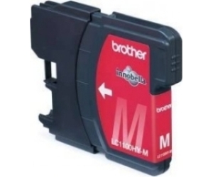 Cartucho tinta brother lc1100m magenta 750 paginas mfc5890cn -  dcp6690cw -  mfc6490cw -  mfc6890cdw