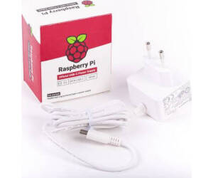 Raspberry Fuente De Alimentacion Usb-c 5.1v 3a - Blanco - Para Raspberry Pi 4 (1873421)