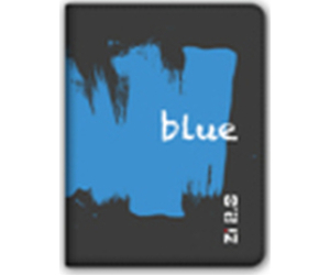 Ziron ZX007 funda para tablet 17,8 cm (7") Folio Negro, Azul