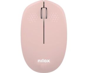 Raton Nilox Wireless Rosa Pastel 1.000 Dpi