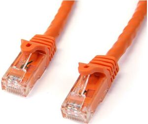 Startech Cable 0,9m Cat6 Snagless Naranja