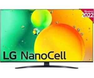 Televisor LG NanoCell 55NANO766QA 55"/ Ultra HD 4K/ Smart TV/ WiFi