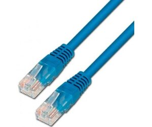 Cable Red Aisens Latiguillo Rj45 Cat.5e Utp Awg24 Azul 0.5m