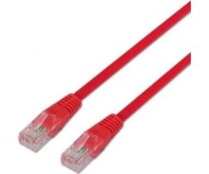Cable Red Aisens Latiguillo Rj45 Cat.5e Utp Awg24 Rojo 0.5m
