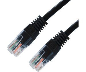 Cable de Red RJ45 UTP Nanocable 10.20.0100-BK Cat.5e/ 50cm/ Negro