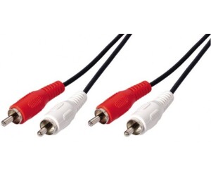 Cable de audio 2xRCA-2xRCA M/M 1.5m.