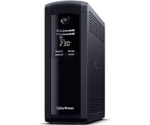 SAI Línea Interactiva Cyberpower VP1200ELCD-DE/ 1200VA-720W/ 5 Salidas/ Formato Torre