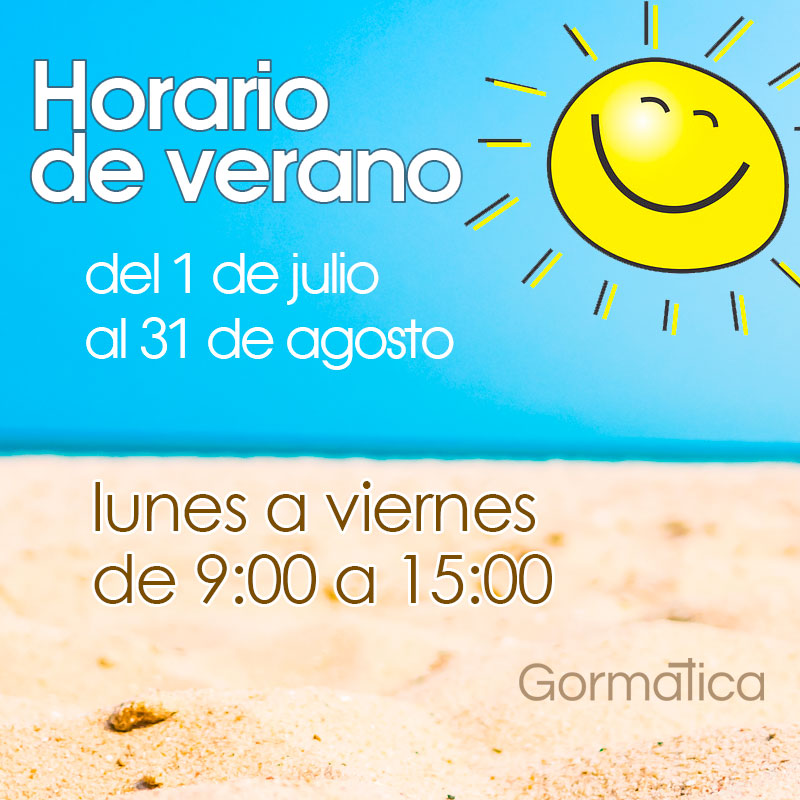 Horario especial de verano
