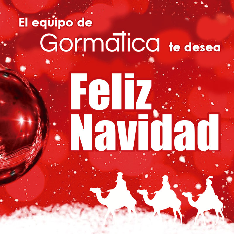 El equipo de Gormtica te desea FELIZ NAVIDAD