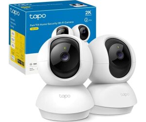 Cámara de Videovigilancia (x2) Tapo C210 360º Visión Nocturna 2K