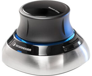 3Dconnexion SpaceMouse ratÃ³n Oficina RF Wireless + Bluetooth + USB Type-A 6DoF