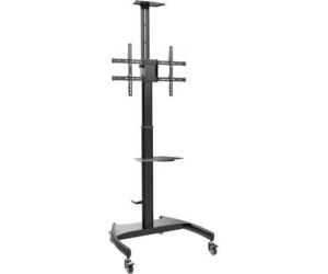 Soporte de Suelo Inclinable/ Giratorio con Ruedas y Manivela Aisens FT70TE-169 para TV 37-70"/ hasta 50kg