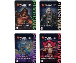 Juego de cartas caja de sobres wizard of the coast magic the gathering expositor de challenger deck 2022 8 expositores inglés