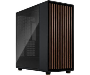 Fractal Design FD-C-NOR1X-02 carcasa de ordenador Midi Tower Negro, Carbón vegetal