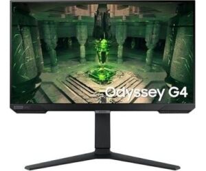 Monitor Gaming Samsung Odyssey G4 S25BG400EU/ 25"/ Full HD/ 1ms/ 240Hz/ IPS/ Regulable en altura/ Negro