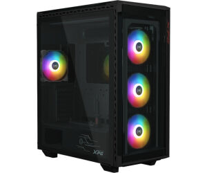 Caja Gaming Xpg Battlecruiser Ii E-atx 1xusb-c 2xusb Sin Fuente Negro