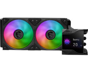 MSI MPG CORELIQUID D240 sistema de refrigeración para ordenador Procesador Kit de refrigeración líquida Negro 1 pieza(s)