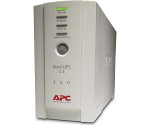APC Back-UPS sistema de alimentaciÃ³n ininterrumpida (UPS) En espera (Fuera de lÃ­nea) o Standby (Offline) 0,35 kVA 210 W 4 salidas AC