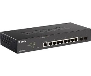 D-LINK SWITCH 8 PUERTOS 10/100/1Gbit w/2 SFP