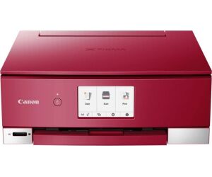 Multifunción inyección canon pixma ts8352a color wifi duplex rojo