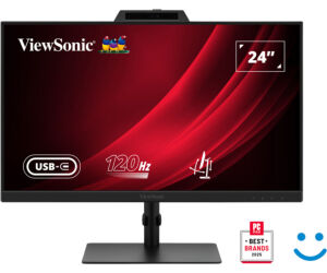 MONITOR VIEWSONIC 24" VG2441V FHD 120Hz IPS HDMI DDP WCAM USB USB-C MULTI AJUST