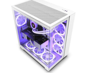 NZXT H9 All white Midi Tower Blanco