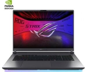 Portátil Gaming Asus Strix G18 G815LW-S9095 Intel Core Ultra 9-275HX/ 32GB/ 1TB SSD/ GeForce RTX 5080/ 18"/ Sin Sistema Operativo