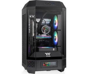 Caja Thermaltake Mini-itx Tower 250 2xvent 120mm Sn Fuente Negro