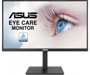 Monitor Profesional Asus VA27AQSB 27"/ WQHD/ Multimedia/ Regulable en altura/ Negro