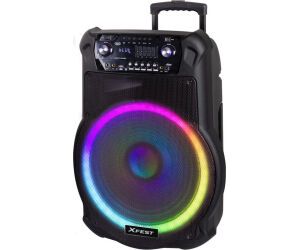 Altavoz Karaoke Trevi Xf 1600 Kb 200w Amplif+aw+trolley+mic Wireless Incluido