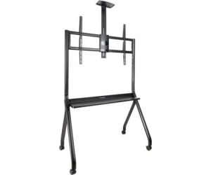 Soporte de Suelo con Ruedas TooQ FS20208M-B para TV de 55-100"/ hasta 120kg