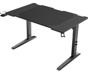 Mesa gaming genesis holm modular 120 rgb negro 120x75 cm