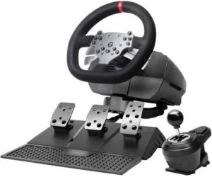 Volante Mwh-rsx Racing Wheel Force Feedback 1080? Negro Mars Gaming