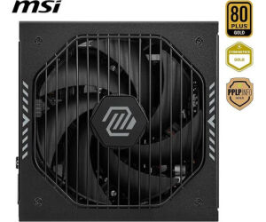 Fuente Alimentacion Msi Mag A1000gls Pcie5,psu,1000w,80 Plus Gold,modular,135mm,active Pfc,pci-e 5.0 (16 Pin)x1,pci-e (6+2 Pin)x4,sata (15 Pin)x11