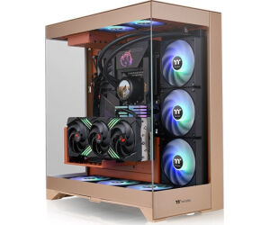 Caja Thermaltake Cte E550 Tg Mid Tower 2xusb 3.0 1xusb-c Sn Fuente Gravel Sand