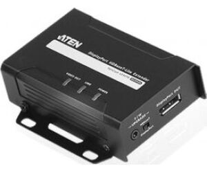 Aten VE901R extensor audio/video Receptor AV Negro