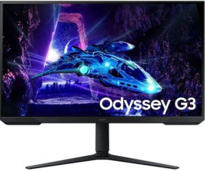 Monitor Gaming Samsung Odyssey G3 S32DG302EU/ 32"/ Full HD/ 1ms/ 180Hz/ VA/ Regulable en altura/ Negro