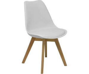 Pack 4 Sillas Piqueras y Crespo Don Rodrigo PACK4351PTBLSP10/ Blancas