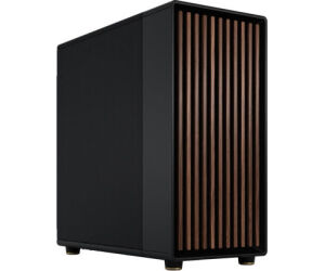 Fractal Design FD-C-NOR1X-01 carcasa de ordenador Midi Tower Negro, Carbón vegetal