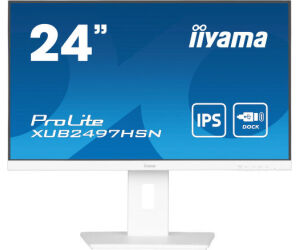 iiyama ProLite XUB2497HSN-W2 pantalla para PC 60,5 cm (23.8") 1920 x 1080 Pixeles Full HD LED Blanco