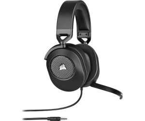Corsair HS65 SURROUND Auriculares Alámbrico De mano Juego Carbono