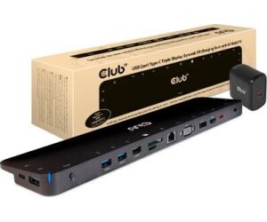 Docking 15 En 1 Club3d Usb C Altmode  65w